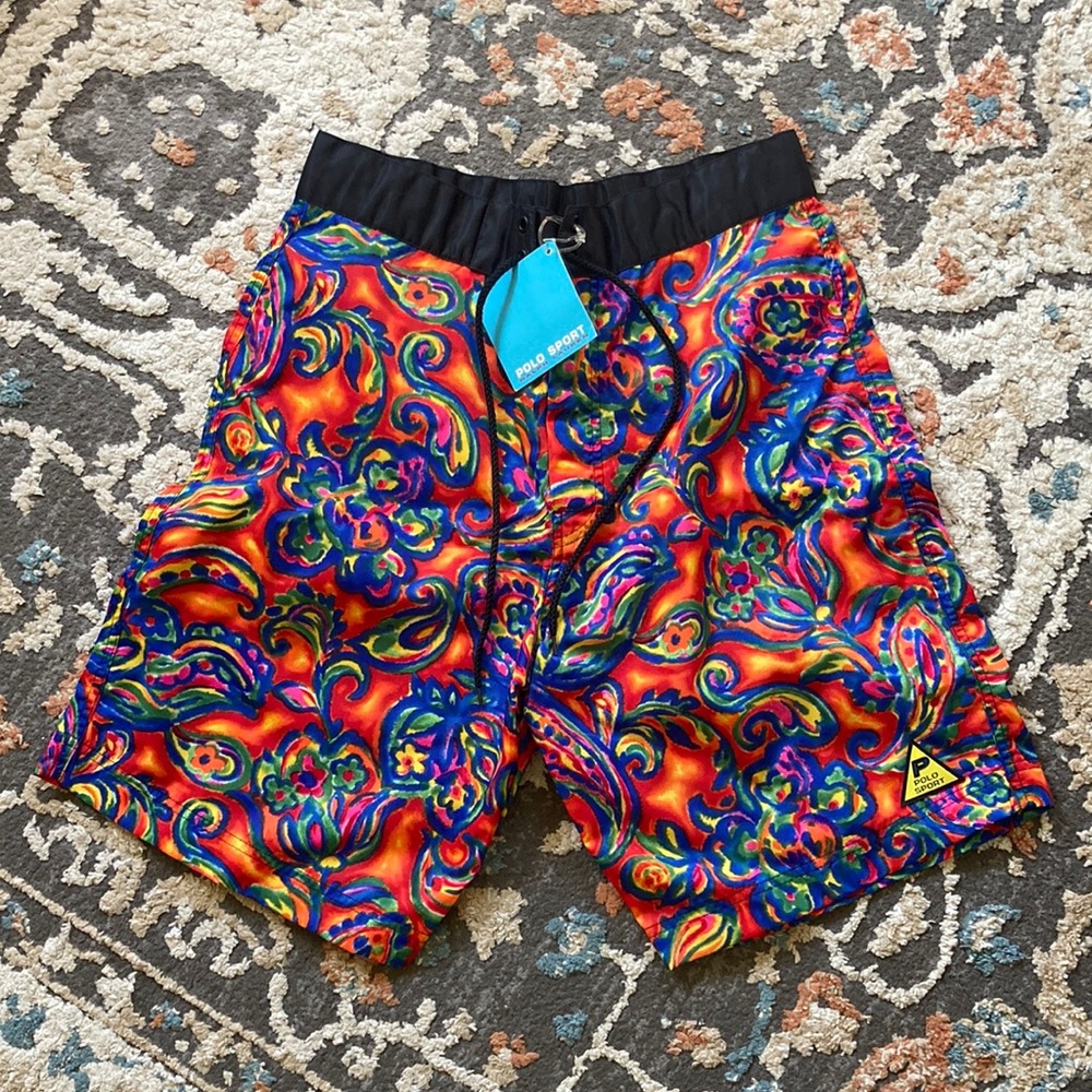 Vintage Polo Sport Board Shorts